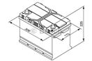 startovací baterie - BOSCH 0 092 S40 280 S4