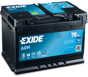 startovací baterie - EXIDE EK700